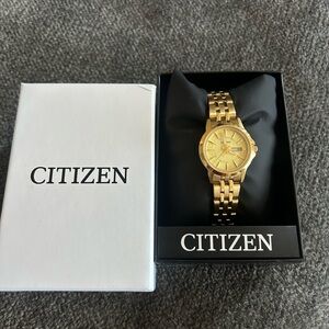 Citizen Quartz Gold-Tone Watch